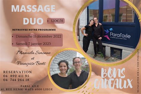 Forfait massage en duo Poitiers 